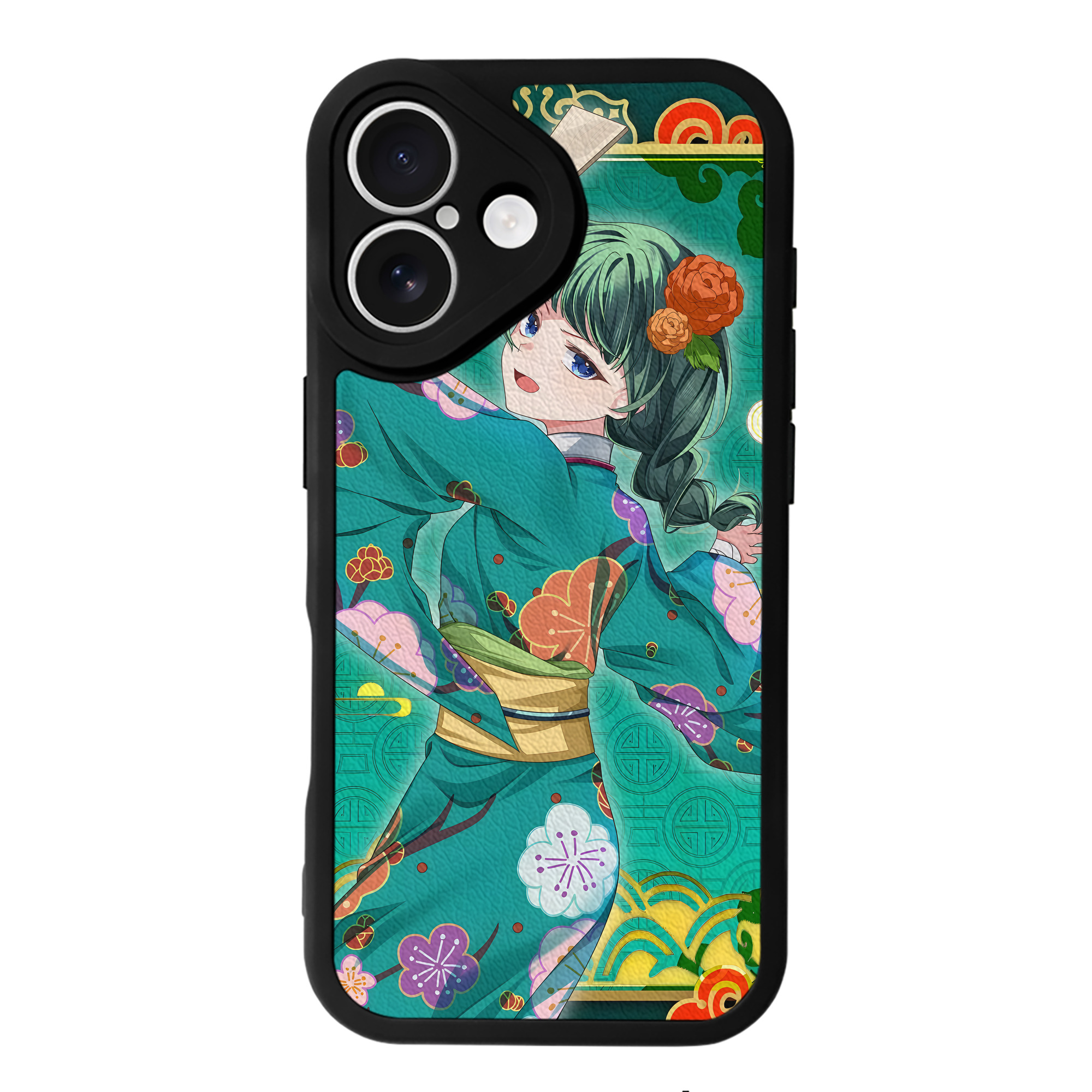 （画像用） 薬屋のひとりごと The Apothecary Diaries 【iPhone 16シリーズ対応】シリコンスマホケース（レザー調） 材質：シリコン